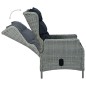 Set Mobili da Pranzo per Giardino 5 pz Grigio Chiaro Set Mobili da Pranzo per Giardino 5 pz Grigio Chiaro
