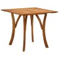 Set Mobili da Pranzo per Giardino 3 pz Marrone Set Mobili da Pranzo per Giardino 3 pz Marrone