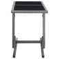 Set Mobili da Pranzo per Giardino 3 pz Grigio Set Mobili da Pranzo per Giardino 3 pz Grigio