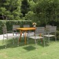 Set da Pranzo da Giardino 7 pz Antracite