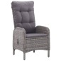 vidaXL Set da Pranzo da Giardino 7 pz Grigio vidaXL Set da Pranzo da Giardino 7 pz Grigio