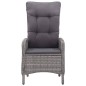 vidaXL Set da Pranzo da Giardino 7 pz Grigio vidaXL Set da Pranzo da Giardino 7 pz Grigio