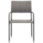 Set Mobili da Pranzo per Giardino 5 pz Antracite Set Mobili da Pranzo per Giardino 5 pz Antracite