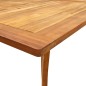 Set Mobili da Pranzo per Giardino 5 pz Grigio Chiaro