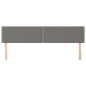 vidaXL Testiere 2 pz Grigio Scuro 100x5x78/88 cm in Tessuto vidaXL Testiere 2 pz Grigio Scuro 100x5x78/88 cm in Tessuto