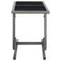 Set Mobili da Pranzo per Giardino 3 pz Grigio Set Mobili da Pranzo per Giardino 3 pz Grigio