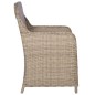 Set Mobili da Pranzo per Giardino 3 pz Marrone Set Mobili da Pranzo per Giardino 3 pz Marrone