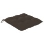 vidaXL Sedie da Giardino con Cuscini Tortora 8pz Legno Massello Teak vidaXL Sedie da Giardino con Cuscini Tortora 8pz Legno Massello Teak