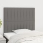vidaXL Testiera 2 pz Grigio Scuro 90x5x78/88 cm in Tessuto vidaXL Testiera 2 pz Grigio Scuro 90x5x78/88 cm in Tessuto