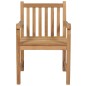 vidaXL Sedie da Giardino 6 pz con Cuscini Verdi in Massello di Teak vidaXL Sedie da Giardino 6 pz con Cuscini Verdi in Massello di Teak