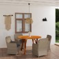 Set Mobili da Pranzo per Giardino 5 pz Marrone Set Mobili da Pranzo per Giardino 5 pz Marrone