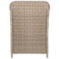Set Mobili da Pranzo per Giardino 5 pz Marrone Set Mobili da Pranzo per Giardino 5 pz Marrone