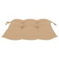 Sedie da Giardino con Cuscini Beige 8 pz in Massello di Teak Sedie da Giardino con Cuscini Beige 8 pz in Massello di Teak