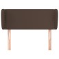 Testiera ad Orecchio Marrone 103x23x78/88 cm in Similpelle Testiera ad Orecchio Marrone 103x23x78/88 cm in Similpelle