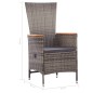 Set Mobili da Pranzo per Giardino 5 pz Grigio Set Mobili da Pranzo per Giardino 5 pz Grigio