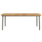 Set Mobili da Pranzo Giardino 7 pz in Polyrattan Grigio Set Mobili da Pranzo Giardino 7 pz in Polyrattan Grigio