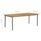 Set Mobili da Pranzo Giardino 7 pz in Polyrattan Grigio Set Mobili da Pranzo Giardino 7 pz in Polyrattan Grigio