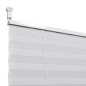 Tenda Plissettata 40x100cm Bianca Oscurante Tenda Plissettata 40x100cm Bianca Oscurante