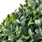Sfere di Bosso 2 pz Arte Topiaria con Foglie 35 cm Sfere di Bosso 2 pz Arte Topiaria con Foglie 35 cm