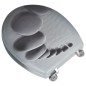 Sedile WC in MDF con Coperchio Design Pietre Sedile WC in MDF con Coperchio Design Pietre