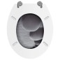 Sedile WC in MDF con Coperchio Design Pietre Sedile WC in MDF con Coperchio Design Pietre