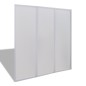 Doccia da bagno a parete 117 x 120 cm 3 Pannelli pieghevoli Doccia da bagno a parete 117 x 120 cm 3 Pannelli pieghevoli