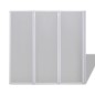 Doccia da bagno a parete 117 x 120 cm 3 Pannelli pieghevoli Doccia da bagno a parete 117 x 120 cm 3 Pannelli pieghevoli