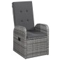 Set Mobili da Pranzo per Giardino 5 pz Grigio Set Mobili da Pranzo per Giardino 5 pz Grigio
