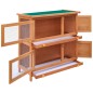 vidaXL Conigliera all'Aperto Gabbia Piccoli Animali 4 Porte Legno vidaXL Conigliera all'Aperto Gabbia Piccoli Animali 4 Porte Legno