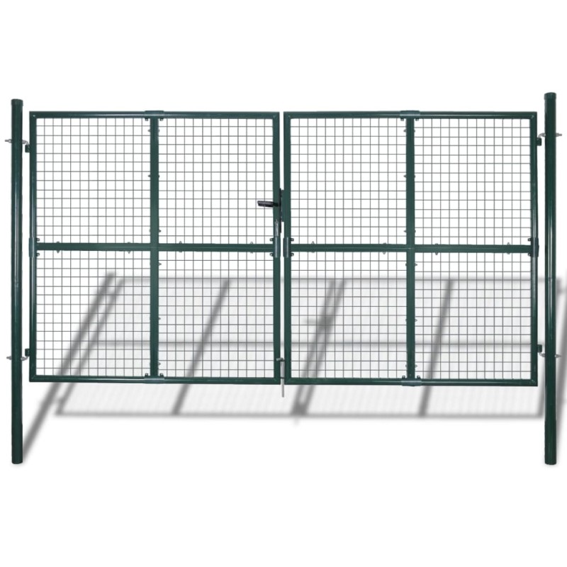 Cancello per Giardino in Rete Metallica 289x200 cm/306x250 cm Cancello per Giardino in Rete Metallica 289x200 cm/306x250 cm