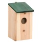vidaXL Casette per Uccelli 4 pz in Legno 12x12x22 cm 