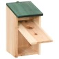 vidaXL Casette per Uccelli 4 pz in Legno 12x12x22 cm 