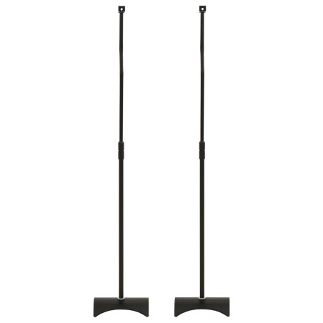 Supporto Universale per Diffusori Nero 2 pz