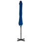 Ombrellone a Sbalzo con Palo in Alluminio Azzurro 300 cm Ombrellone a Sbalzo con Palo in Alluminio Azzurro 300 cm