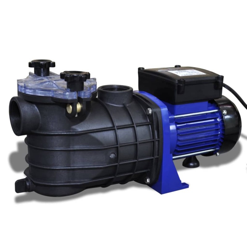 Pompa di filtrazione elettrica per piscina 500W Blu Pompa di filtrazione elettrica per piscina 500W Blu