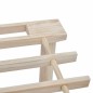 vidaXL Scarpiere a 3 Livelli 2 pz in Legno Massello di Abete vidaXL Scarpiere a 3 Livelli 2 pz in Legno Massello di Abete