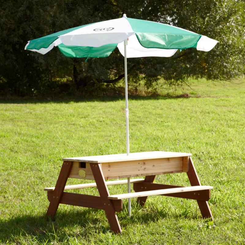 AXI Tavolo da Picnic Nick Sabbia/Acqua con Ombrellone AXI Tavolo da Picnic Nick Sabbia/Acqua con Ombrellone