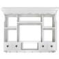 Pensile a Muro da Cucina in Legno Bianco Pensile a Muro da Cucina in Legno Bianco