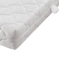 vidaXL Materasso con Fodera Lavabile 200 x 90 x 17 cm 