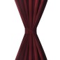 Tende Micro-Raso Bordò 2 pezzi con Occhielli 140 x 245 cm Tende Micro-Raso Bordò 2 pezzi con Occhielli 140 x 245 cm