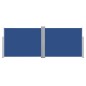 Tenda da Sole Laterale Retrattile Blu 140x1000 cm