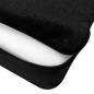 Materasso di Schiuma Pieghevole 190 x 70 x 9 cm Nero Materasso di Schiuma Pieghevole 190 x 70 x 9 cm Nero