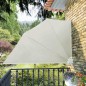 Tenda Laterale per Balcone Pieghevole Crema 160x240 cm Tenda Laterale per Balcone Pieghevole Crema 160x240 cm