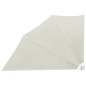Tenda Laterale per Balcone Pieghevole Crema 160x240 cm Tenda Laterale per Balcone Pieghevole Crema 160x240 cm