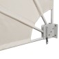 Tenda Laterale per Balcone Pieghevole Crema 160x240 cm Tenda Laterale per Balcone Pieghevole Crema 160x240 cm