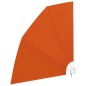 Tenda Laterale per Balcone Pieghevole Terracotta 210x210 cm Tenda Laterale per Balcone Pieghevole Terracotta 210x210 cm