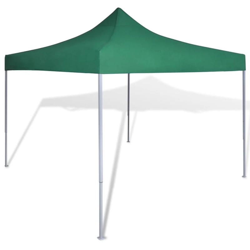 vidaXL Tenda Pieghevole Verde 3 x 3 m vidaXL Tenda Pieghevole Verde 3 x 3 m