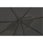 Gazebo con Tetto 3x3 m Grigio Scuro