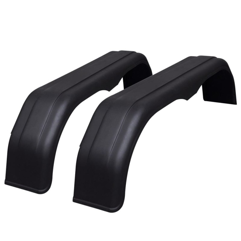 Set Parafanghi 2 pz per le Ruote dei Rimorchi 240 x 1650 mm Set Parafanghi 2 pz per le Ruote dei Rimorchi 240 x 1650 mm