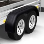Set Parafanghi 2 pz per le Ruote dei Rimorchi 240 x 1650 mm Set Parafanghi 2 pz per le Ruote dei Rimorchi 240 x 1650 mm